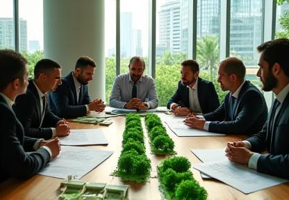 مهندسون يخططون حي جديد في دبي بتصميم أخضر